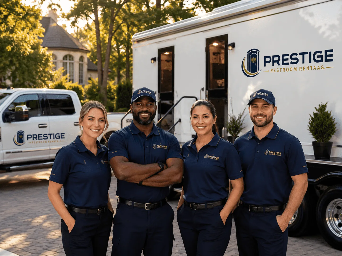 Trusted Luxury Portable Restrooms company in Only, TN